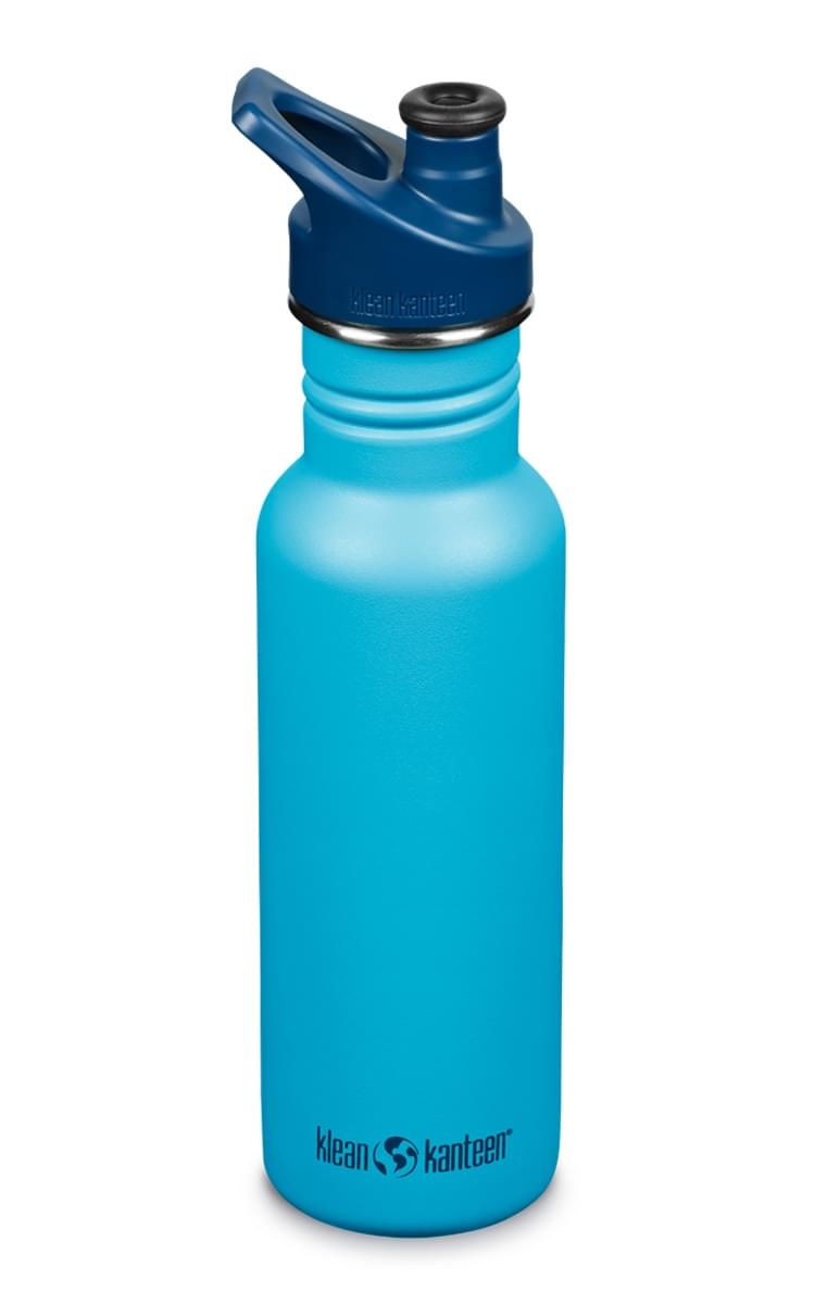 Klean Kanteen Classic Narrow Drinkfles met sportdop 532 ml Donkerblauw