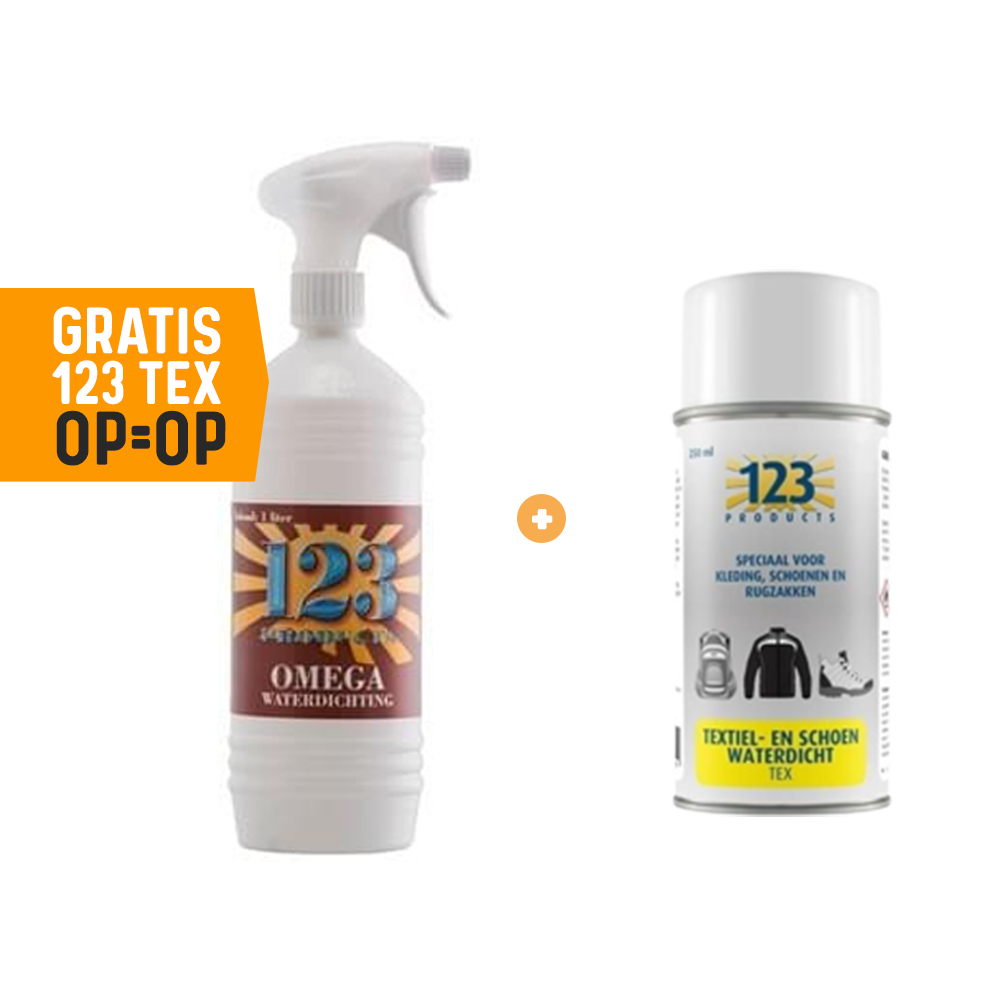 123 Omega Dry + Gratis Tex