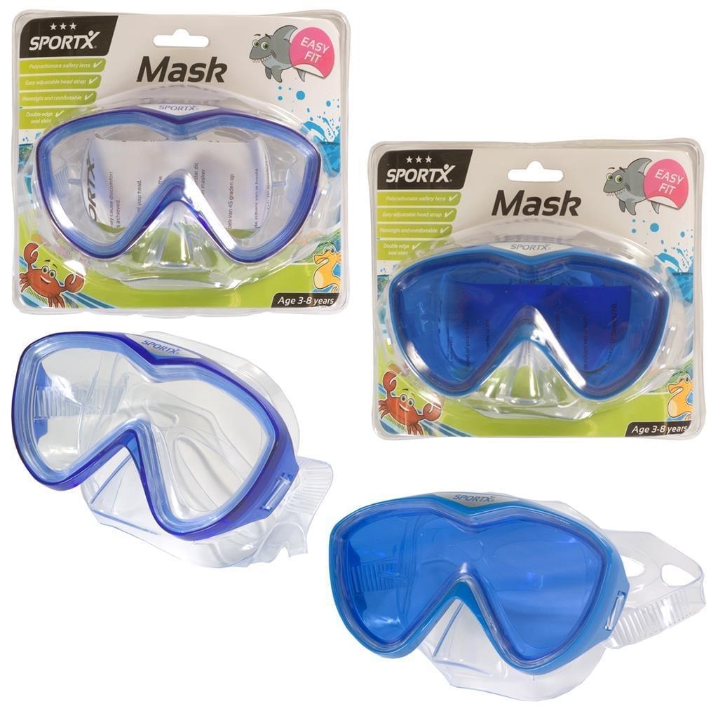 Sportx Kids Comfort Zwemmasker Blauw