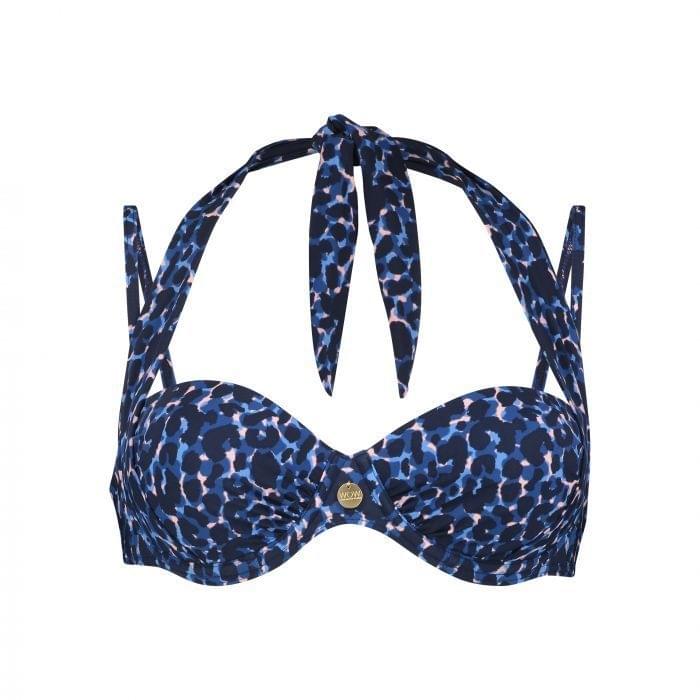 Wow Multiway Bikini Top Blauw