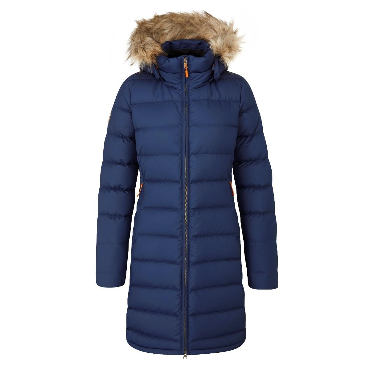 RAB Deep Cover Dons Parka Dames Donkerblauw