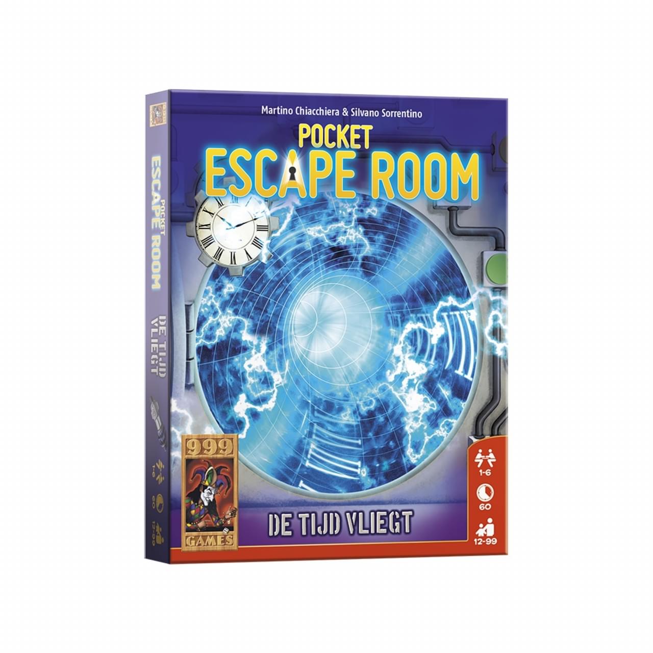 999 Games Pocket Escape Room De Tijd Vliegt