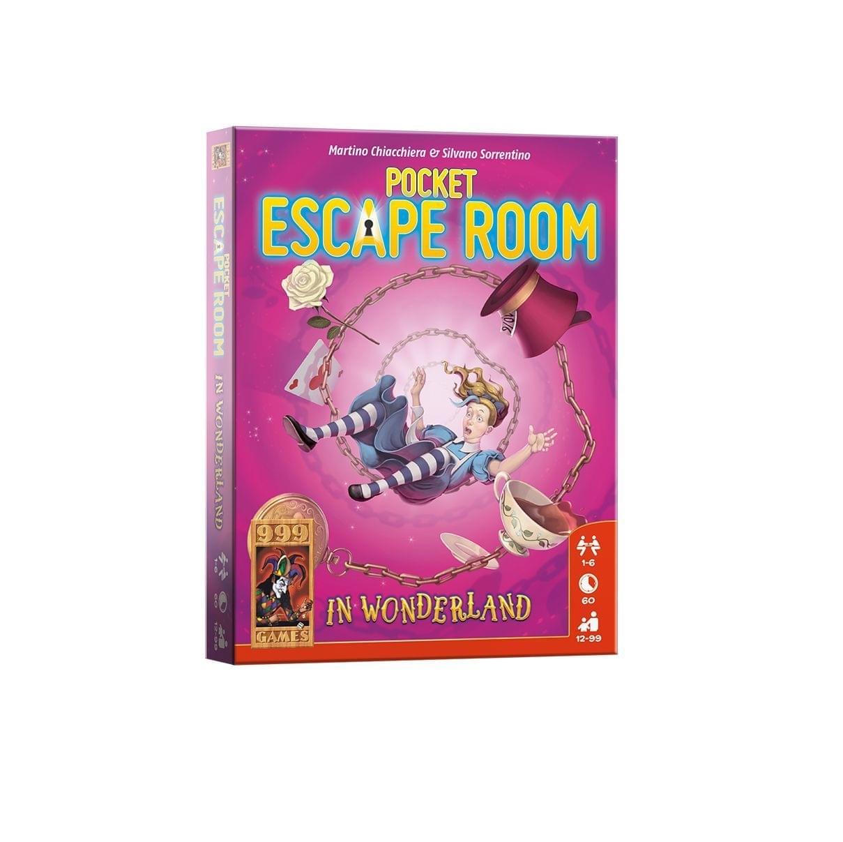 999 Games Pocket Escape Room: in Wonderland