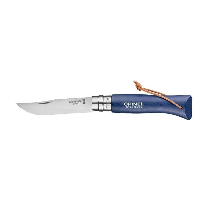 Opinel N°08 Colorama Zakmes Donkerblauw