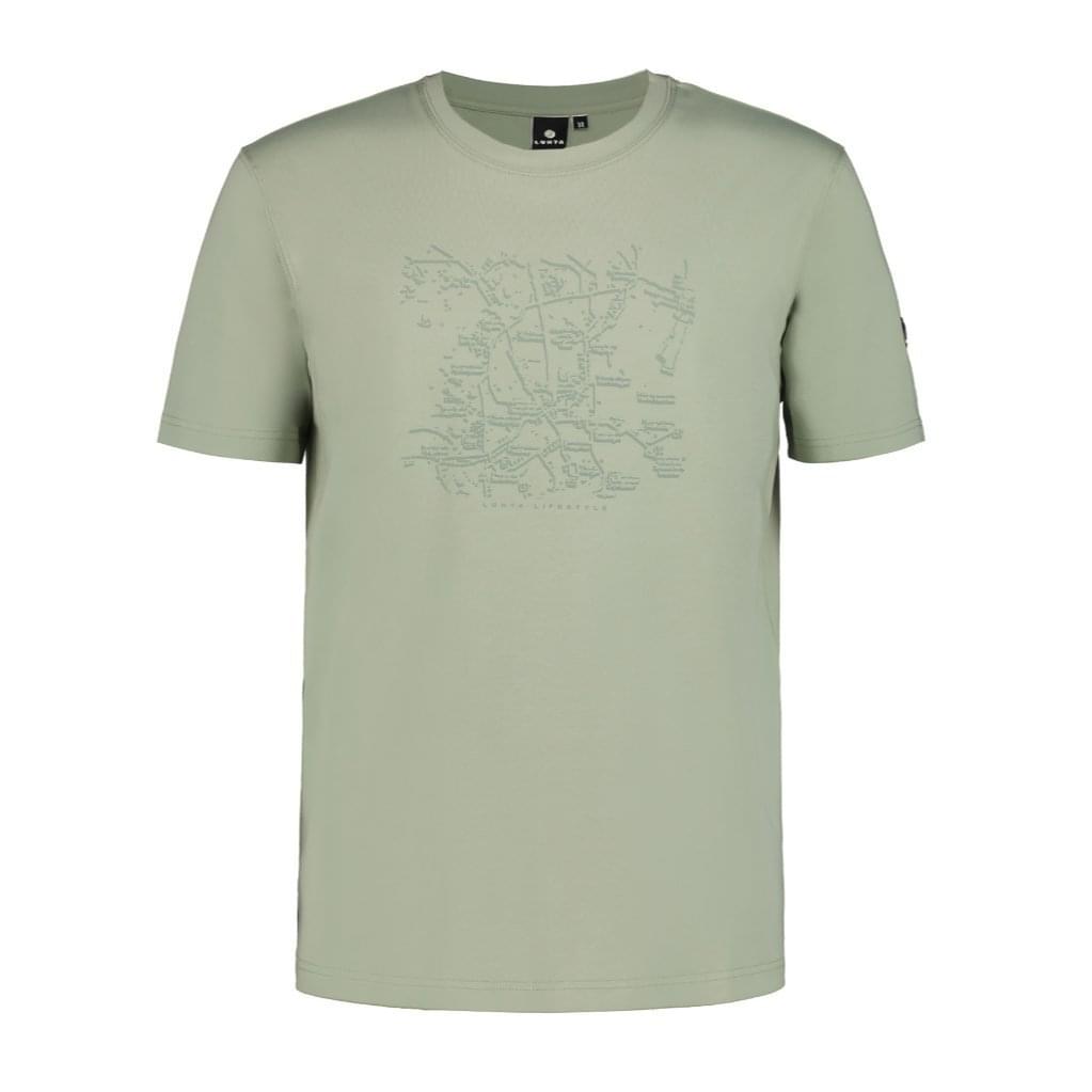 Luhta Hirvilammi T-shirt Heren Groen