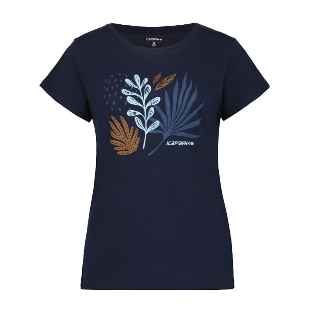Icepeak Morrill T-shirt Dames Donkerblauw