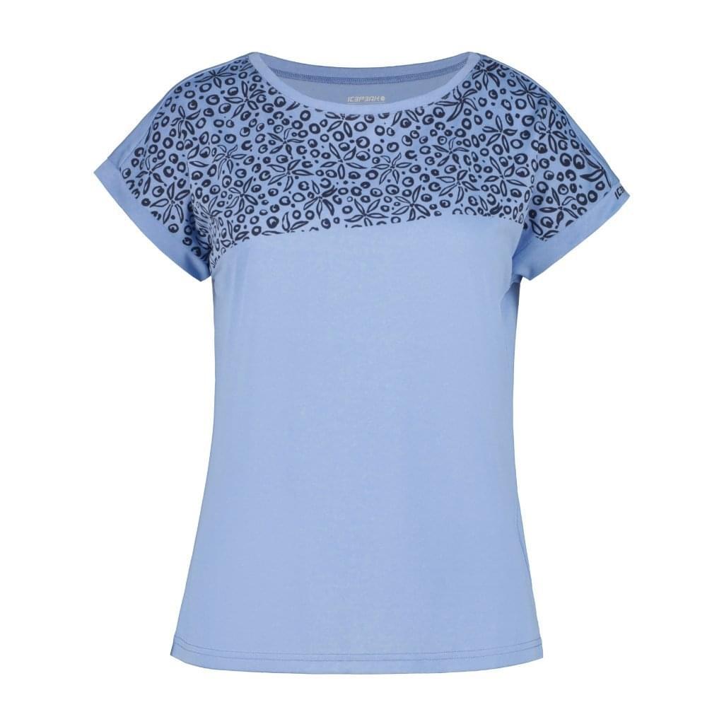 Icepeak Brownfield T-shirt Dames Blauw