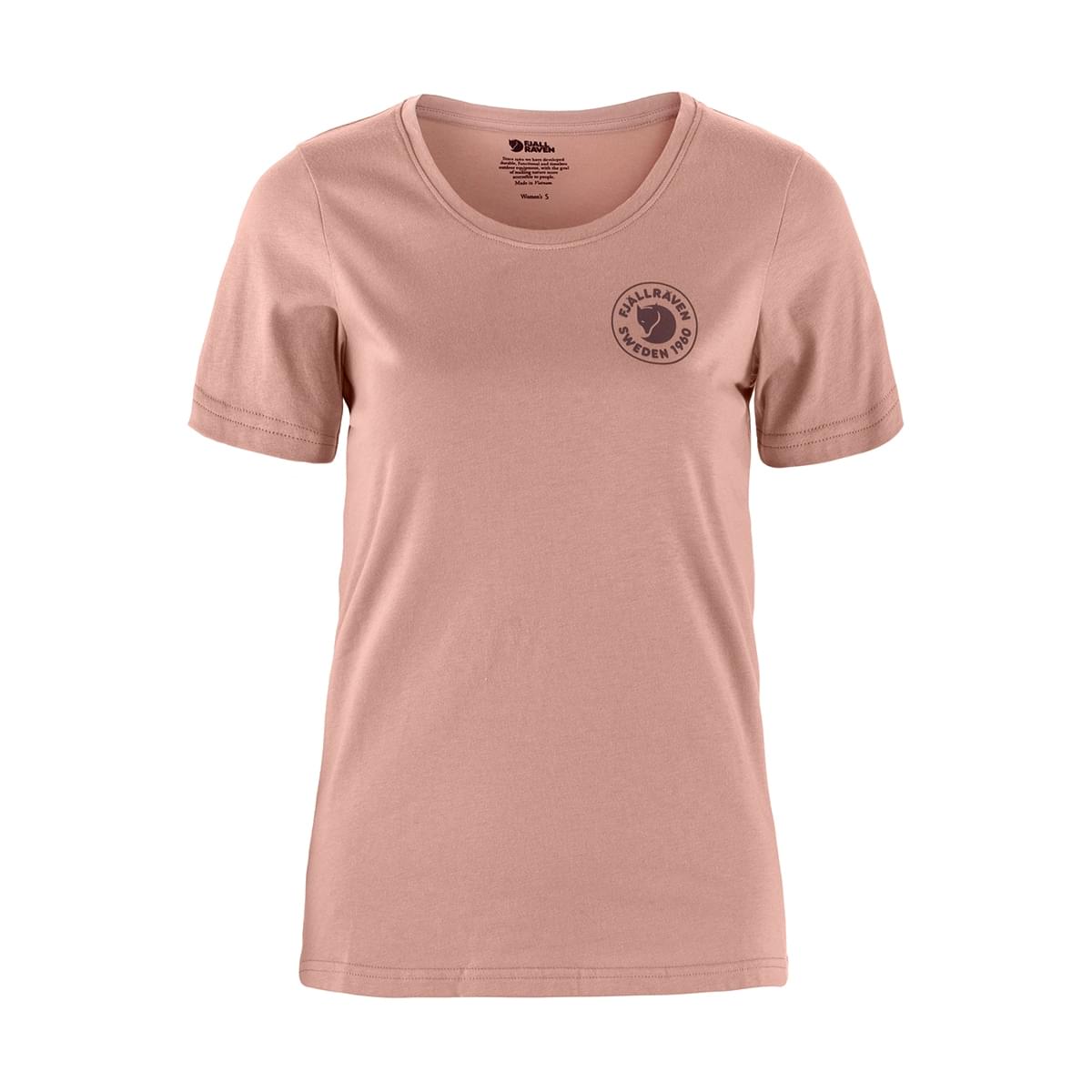 Fjallraven 1960 Logo T-shirt Dames Roze