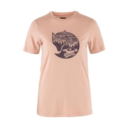 Fjallraven Abisko Wool Fox T-shirt Dames