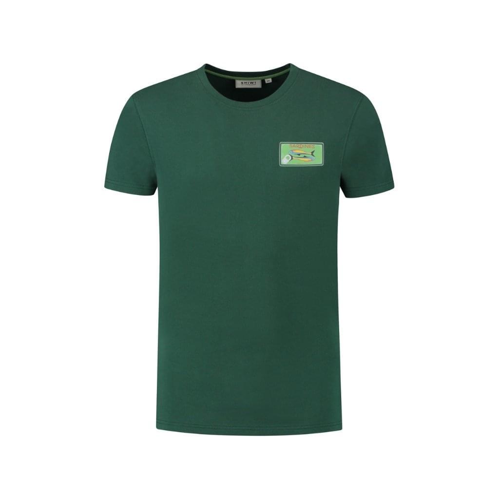 SHIWI Sardines T-shirt Heren Groen