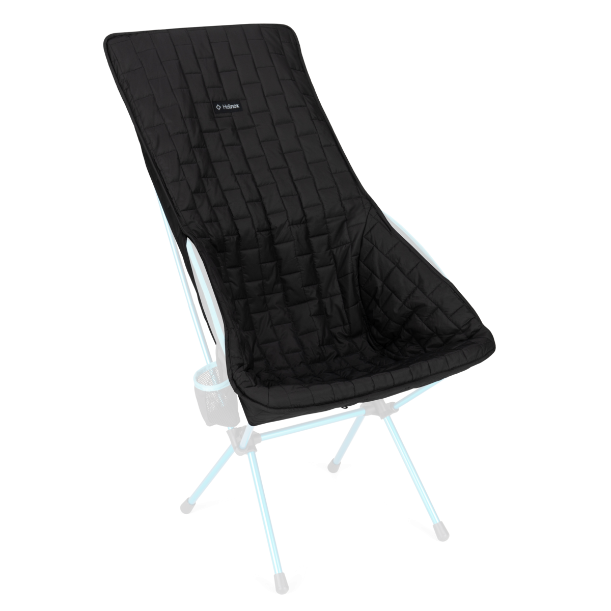 Helinox Quilted Seat Warmer voor Savanna en Playa Chair Zwart