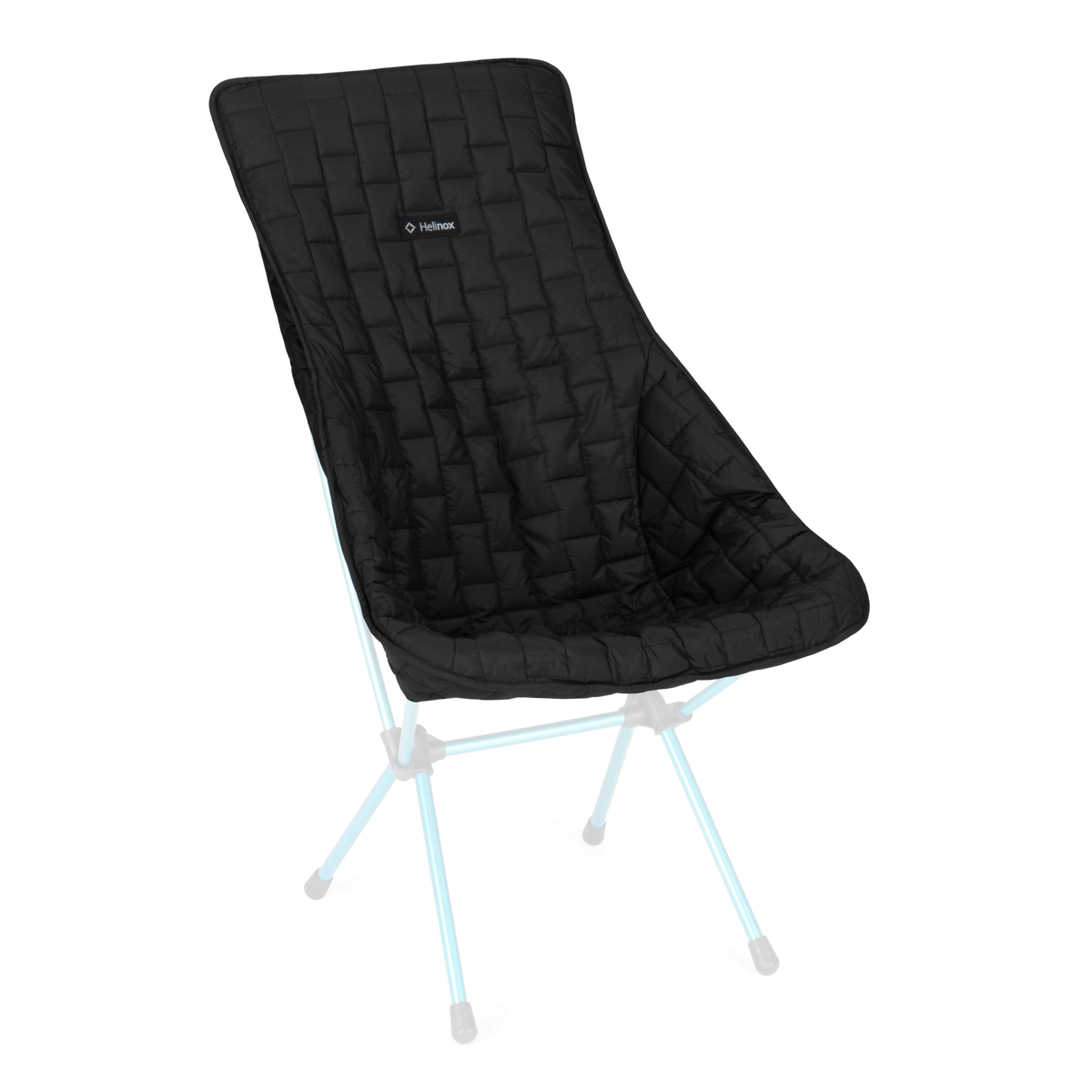 Helinox Quilted Seat Warmer voor Sunset en Beach Chair Zwart