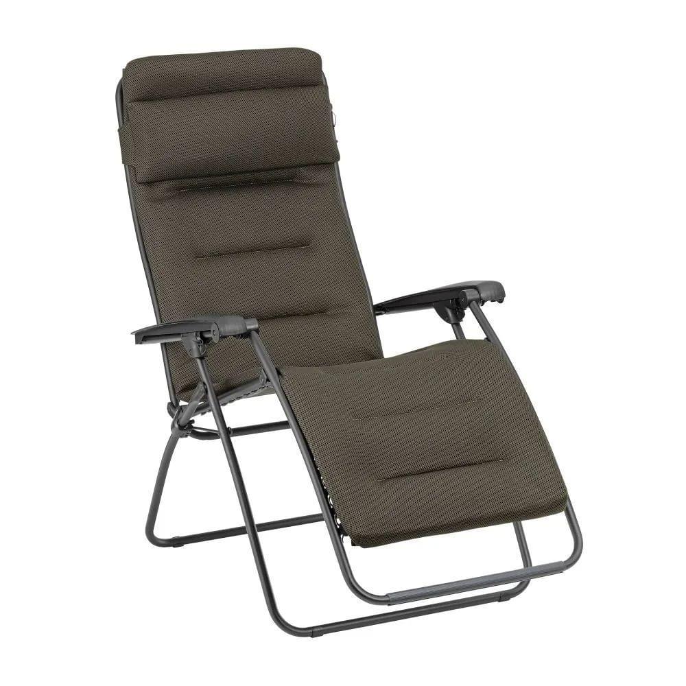 Lafuma RSX XL Clip AirComfort - Model 2024 - Relaxstoel - Verstelbaar - Inklapbaar - Zero Gravity - Taupe