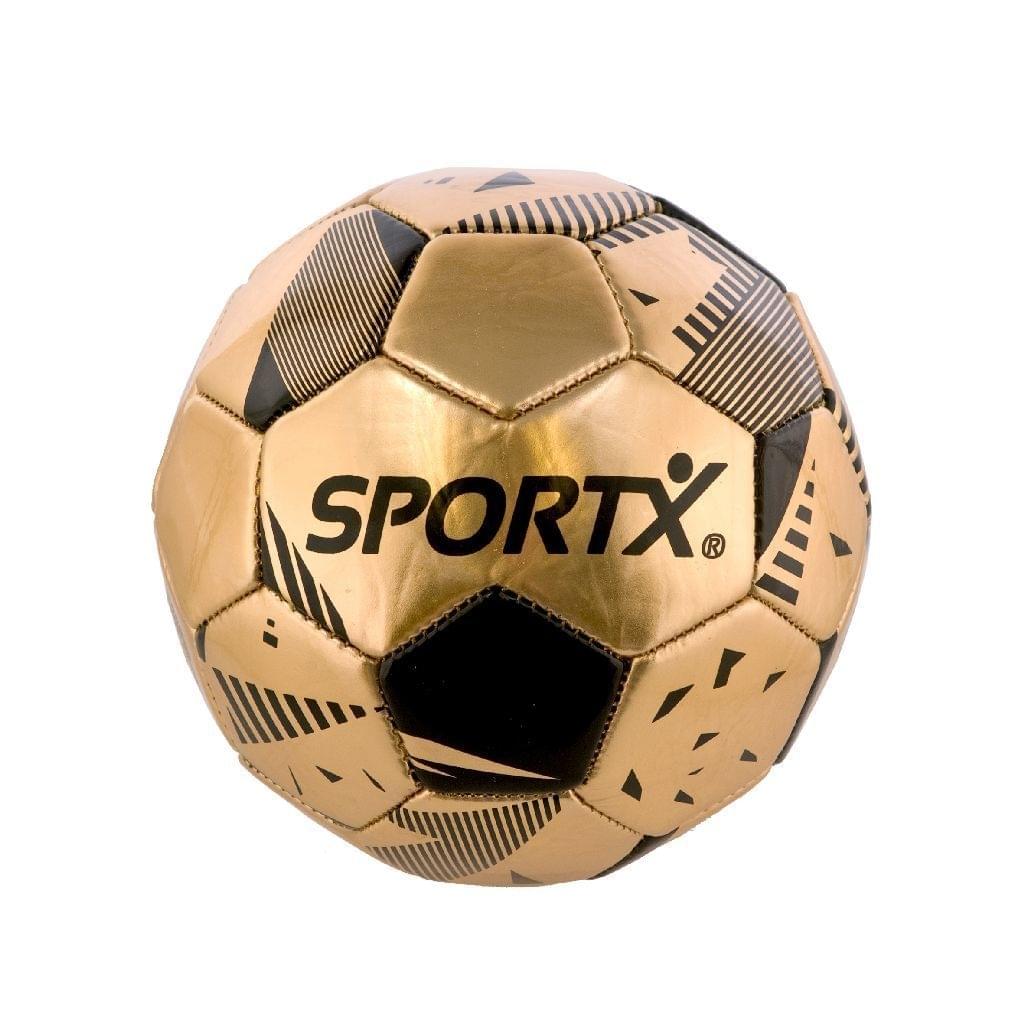Sportx Gold Metallic Mini Voetbal