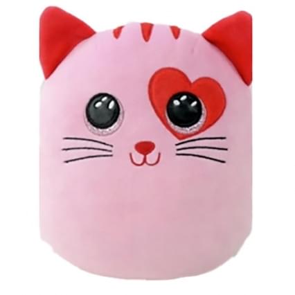 Ty Squish a Boo Heart Flirt Cat Pink 31 cm