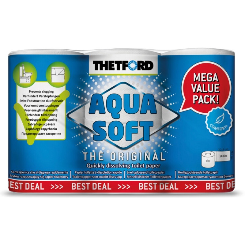 Thetford - Aquasoft Toiletpapier Promopack