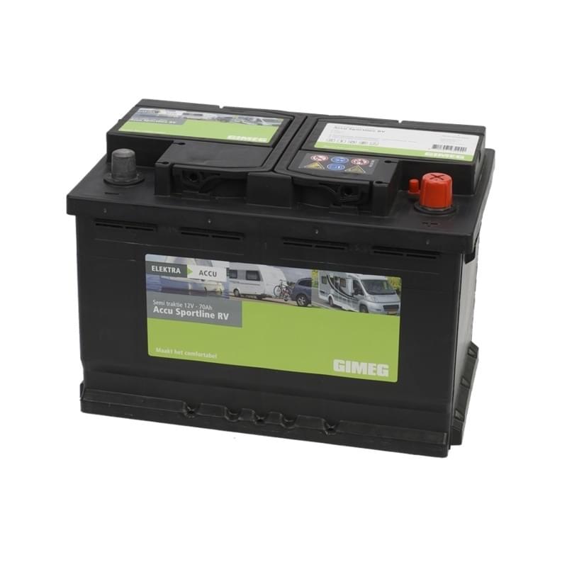 Gimeg - Semi Tractie Accu 70 Ah