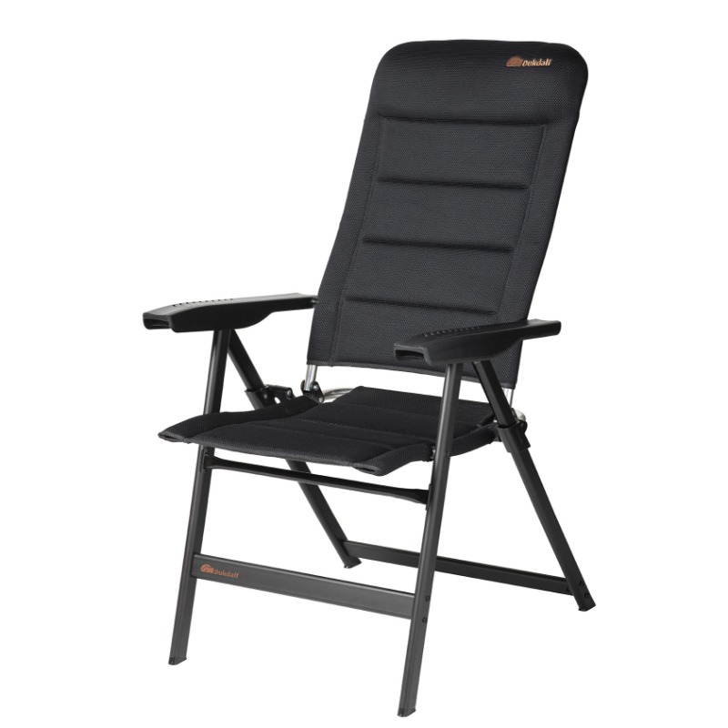 Dukdalf - Presto Campingstoel Zwart Onderstel