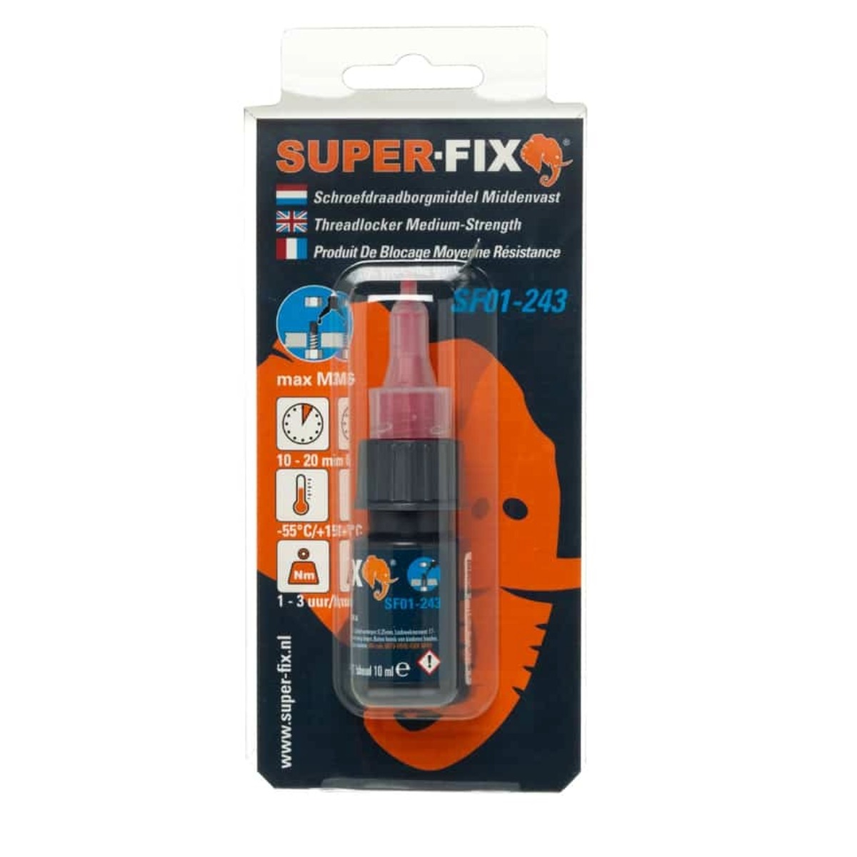 Super-fix - Borgmiddel Middenvast