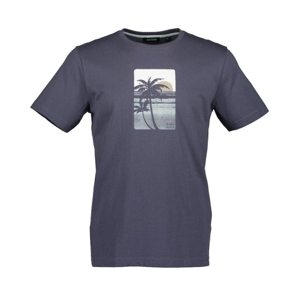 Blue Seven - Beach T-shirt Heren