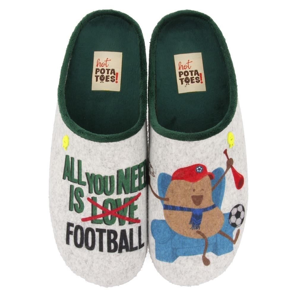 Hot Potatoes - Kolssas All You Need Is Football Slof Heren