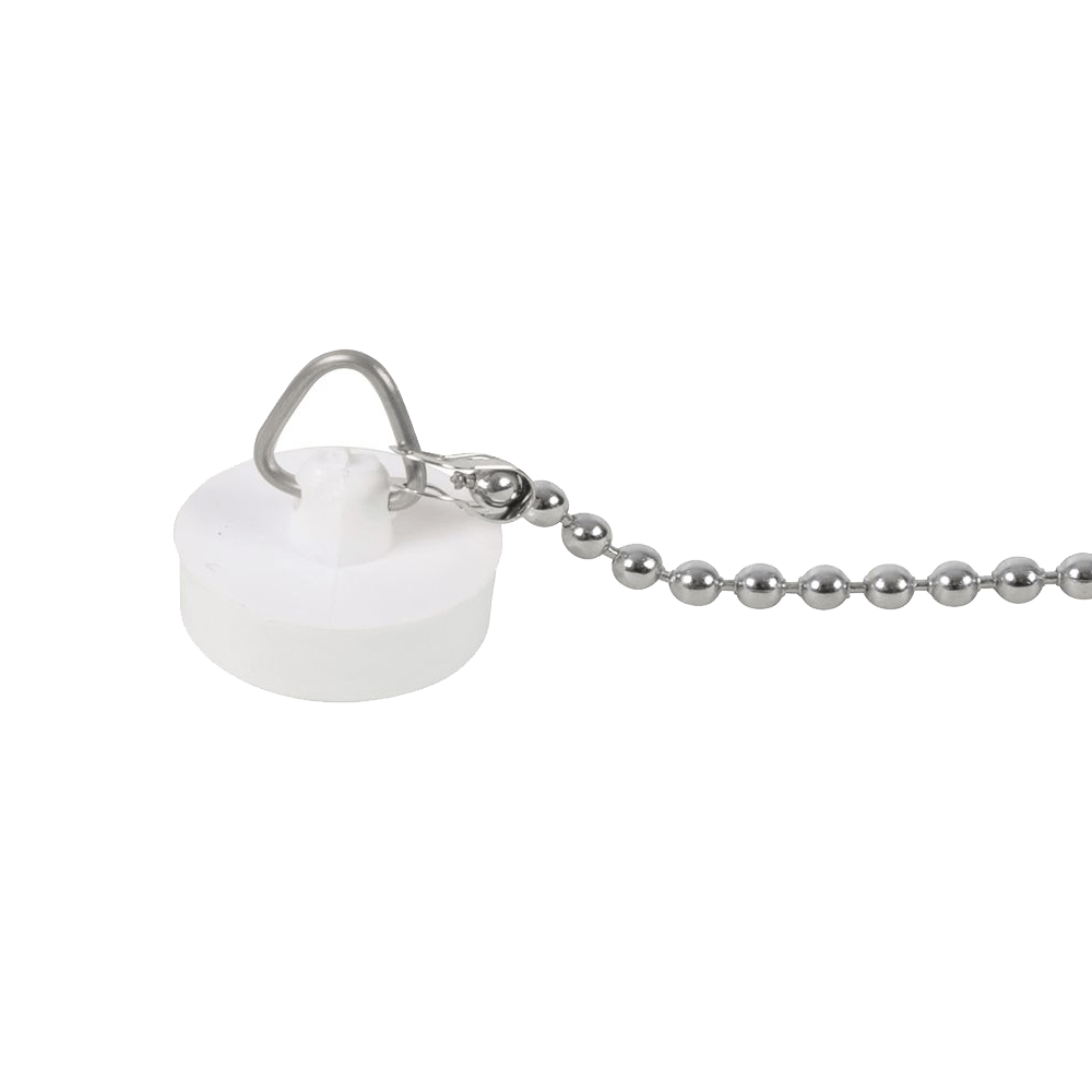 Reich - Afsluitdopje met ketting t.b.v. afvoerplug 19mm