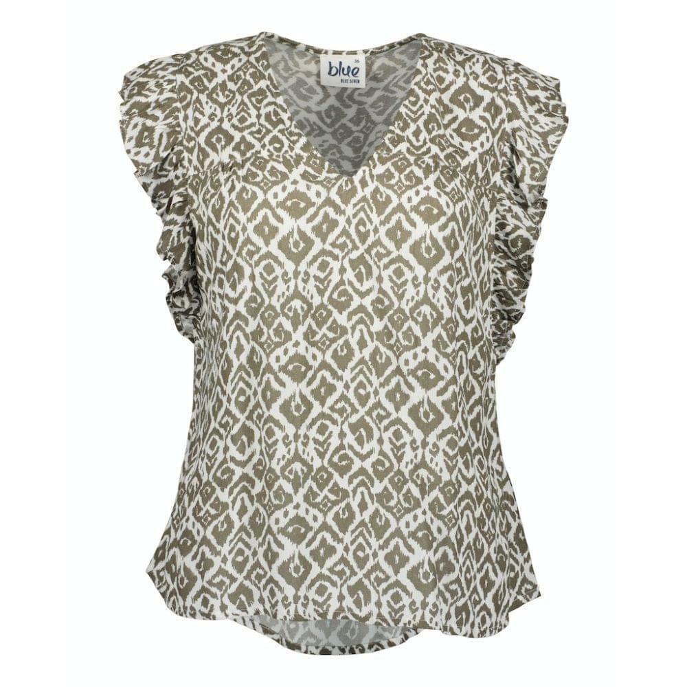 Blue Seven - Ruche Blouse Dames
