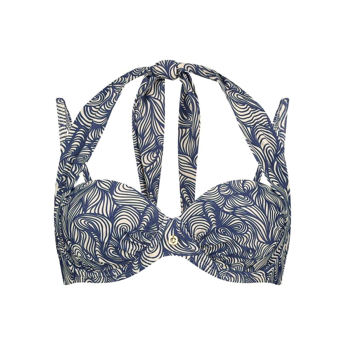 ten Cate Beach - Abstract Wired Bikini Top Dames