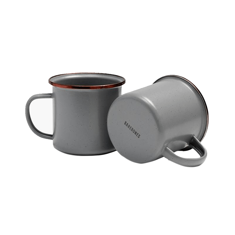 Barebones - Geëmailleerde Beker - Set 2 Stuks