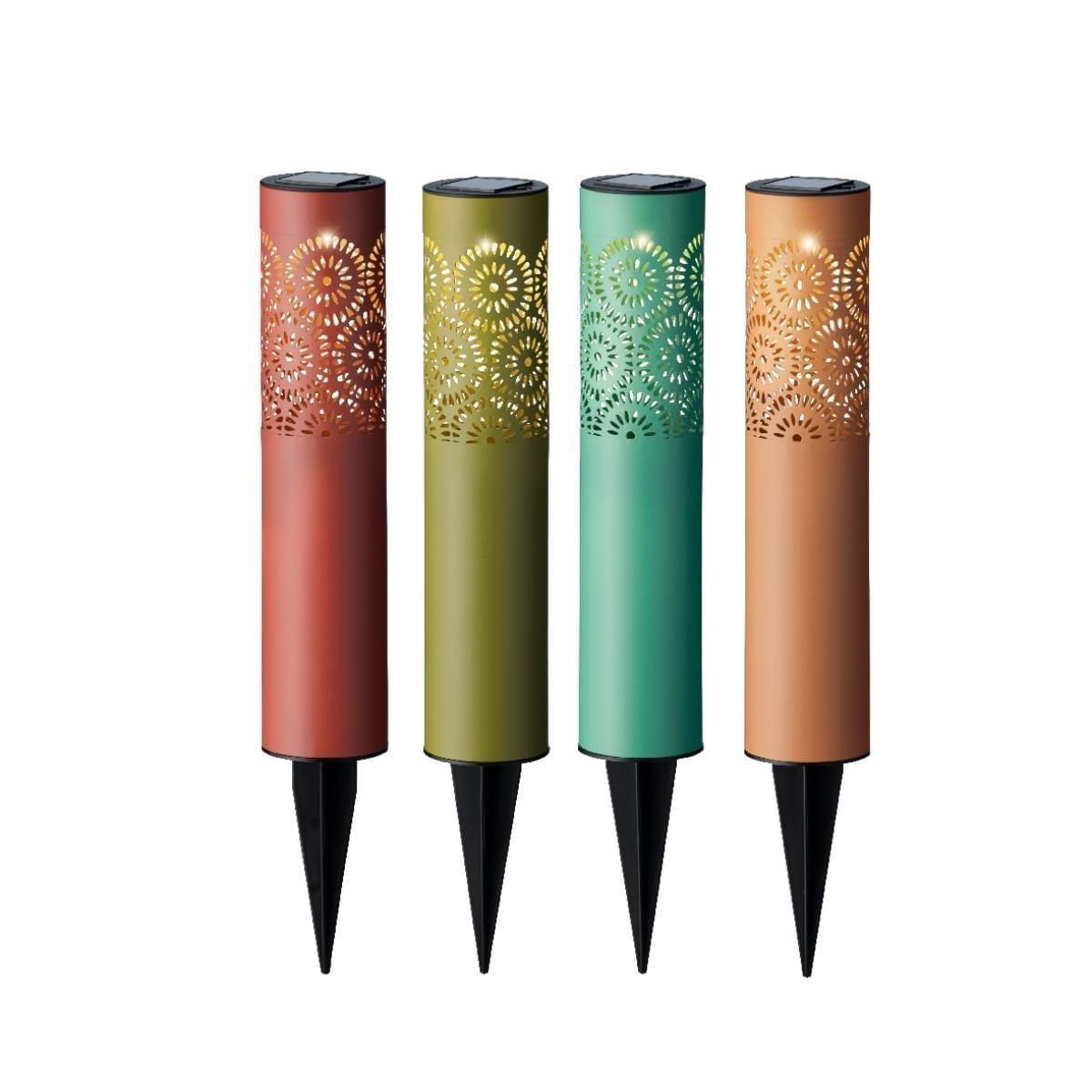 Lumineo - Solar Steeklamp Assorti