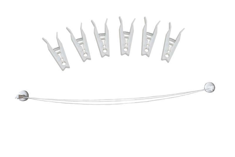 Haba - Pavia Waslijn met 6 Wasknijpers