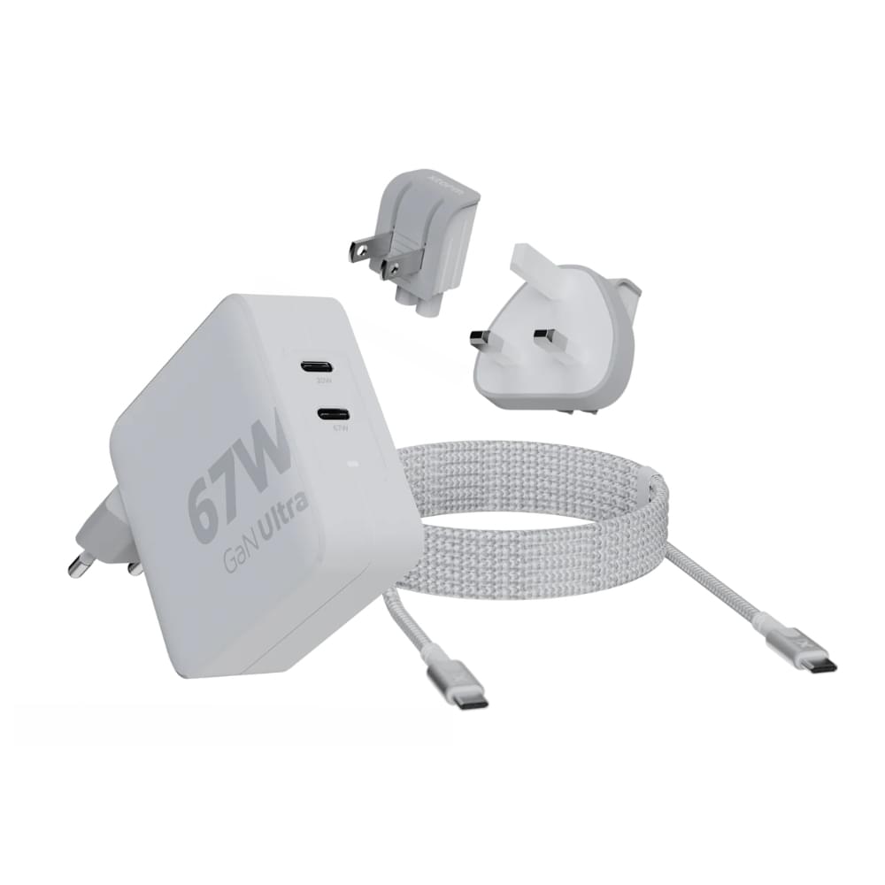 Xtorm - 67W GaN-Ultra Travel Charger + USB-C PD Kabel