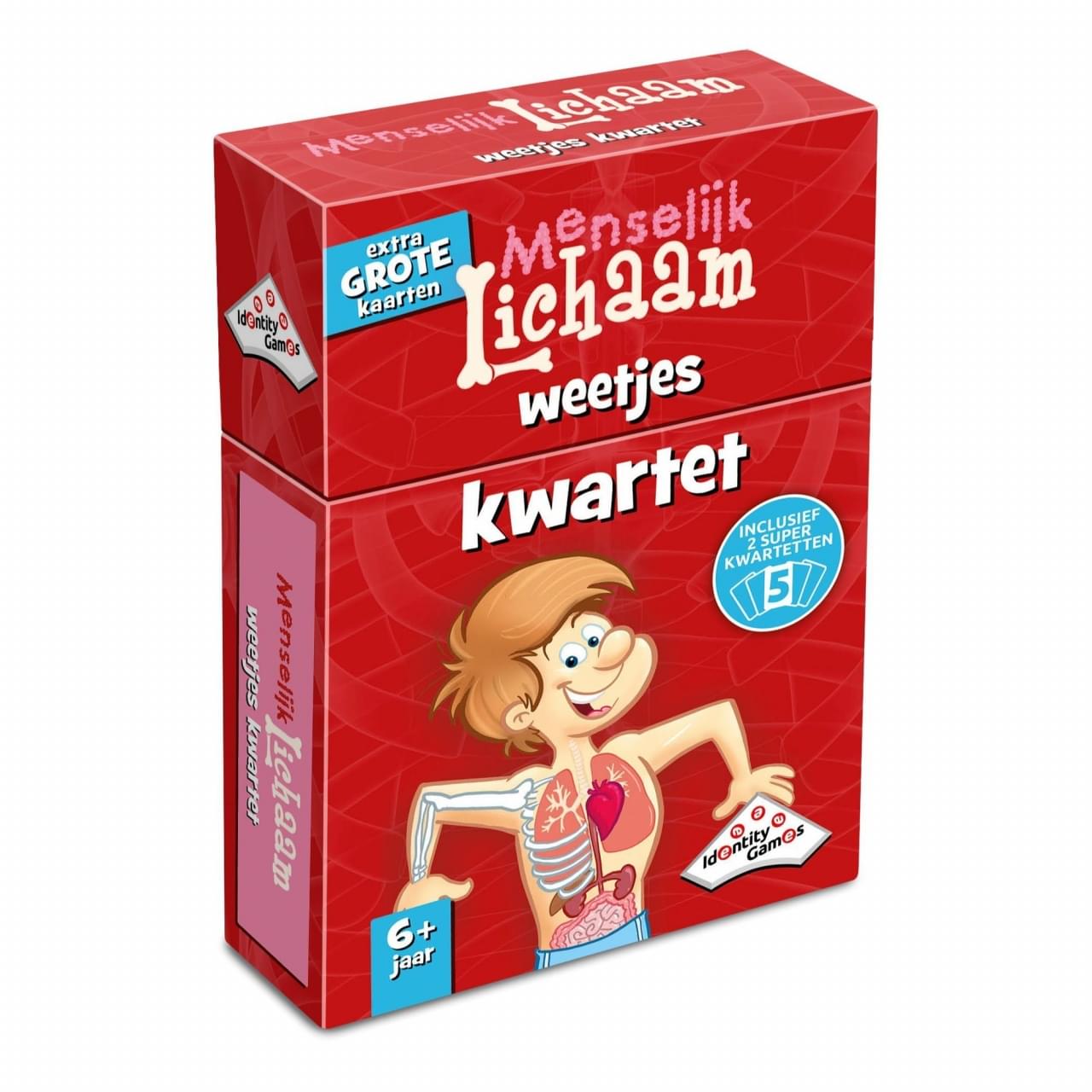 999 Games - Menselijk Lichaam Weetjes Kwartet