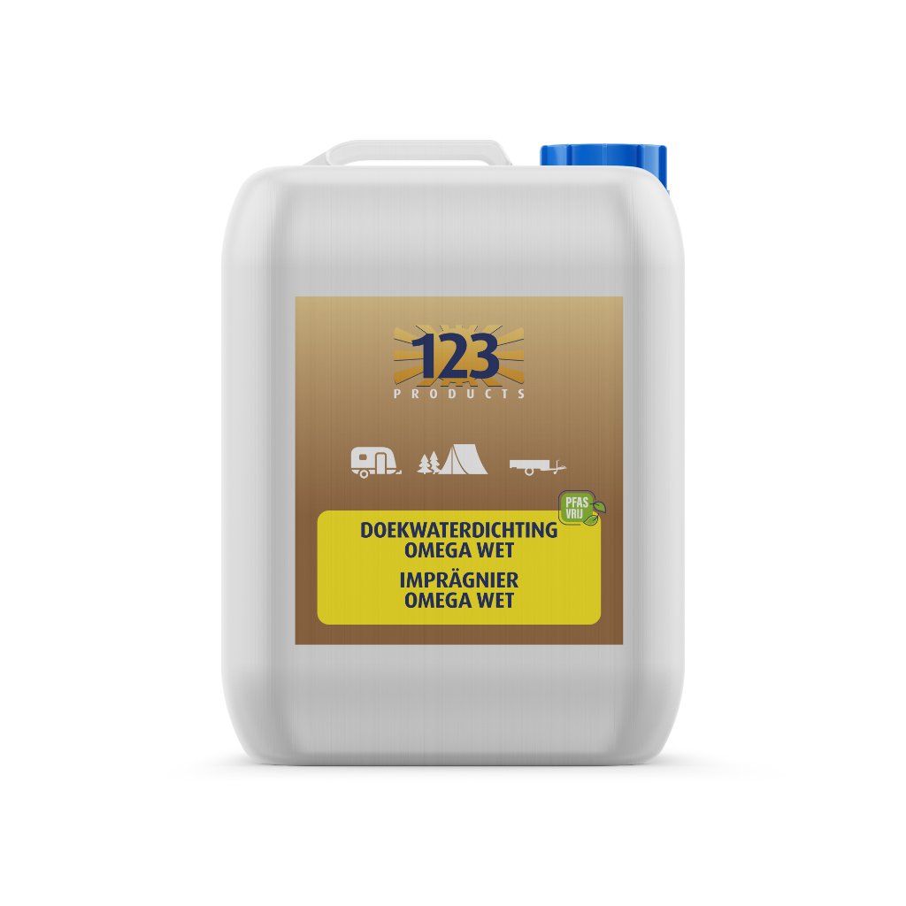 123 - Omega Wet Impregneermiddel Tent 2,5L 123 - Omega Wet Impregneermiddel Tent 2,5L