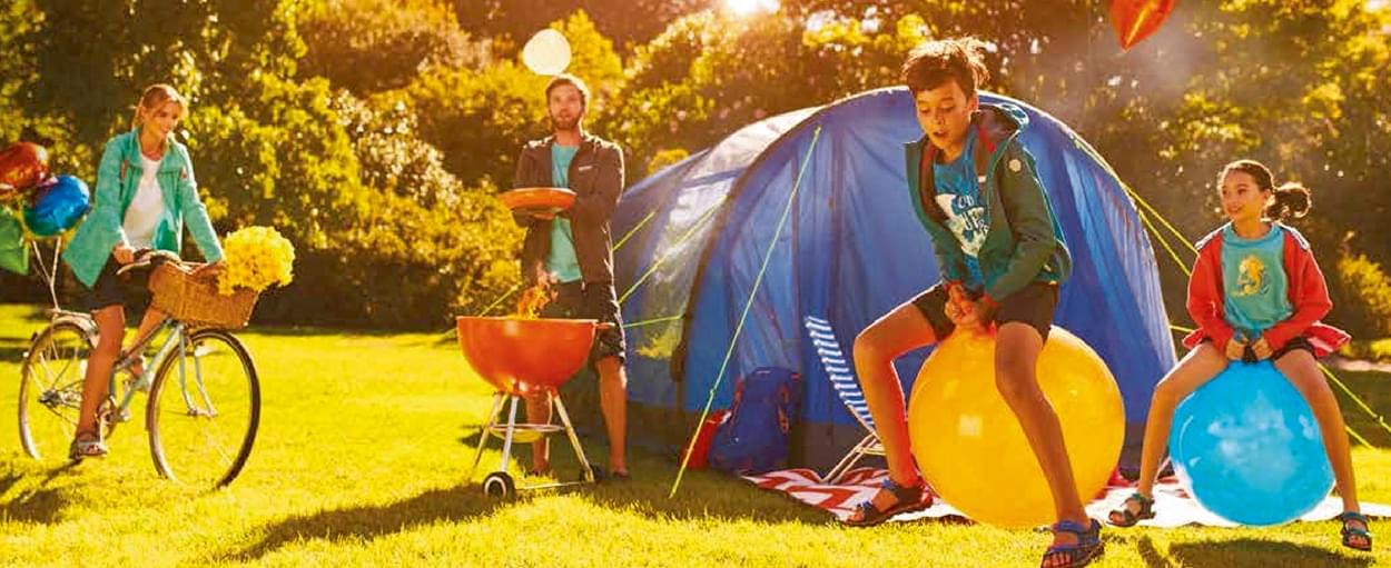 Voor het eerst kamperen