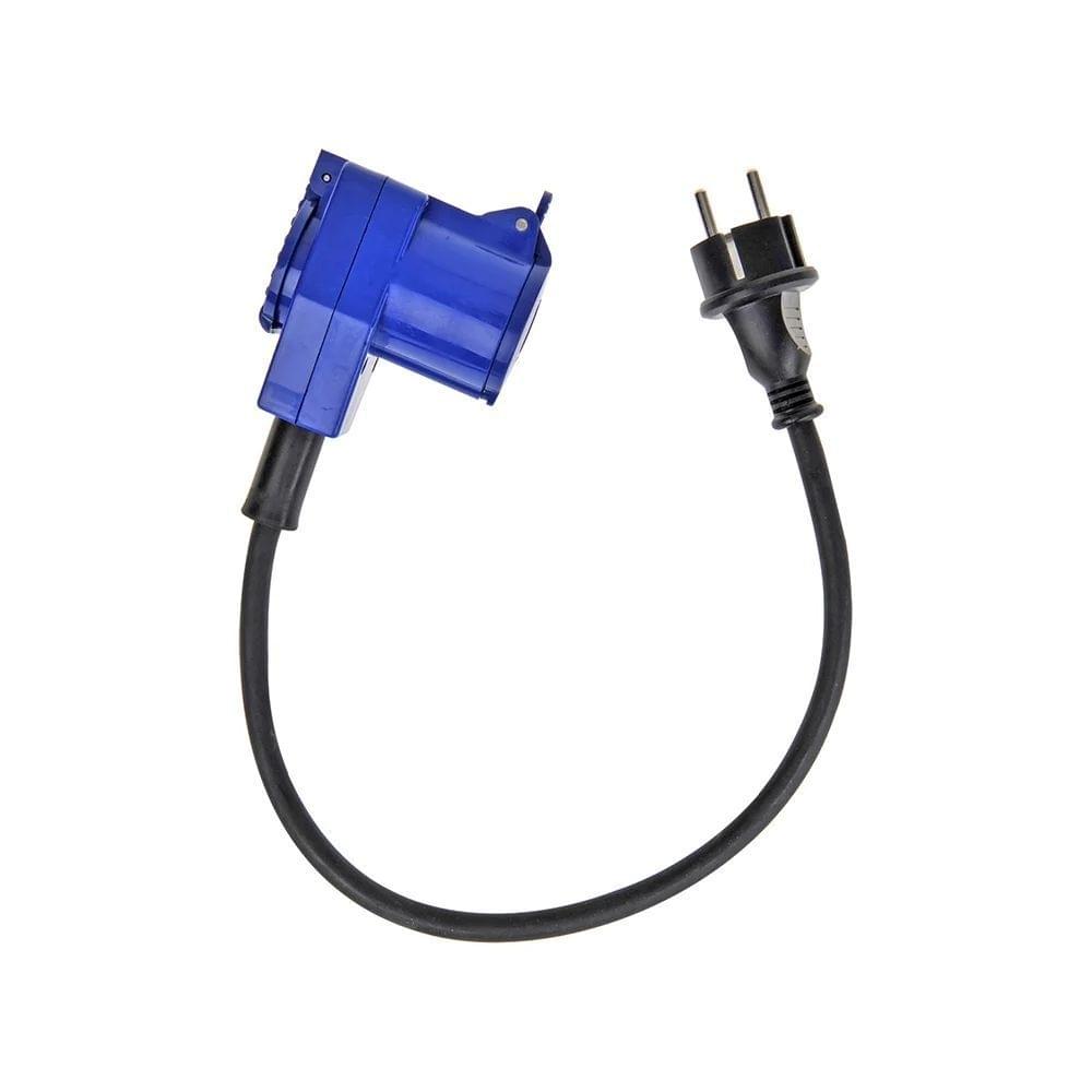 ProPlus - Verloopkabel 40cm Schuko Naar Haakse Cee