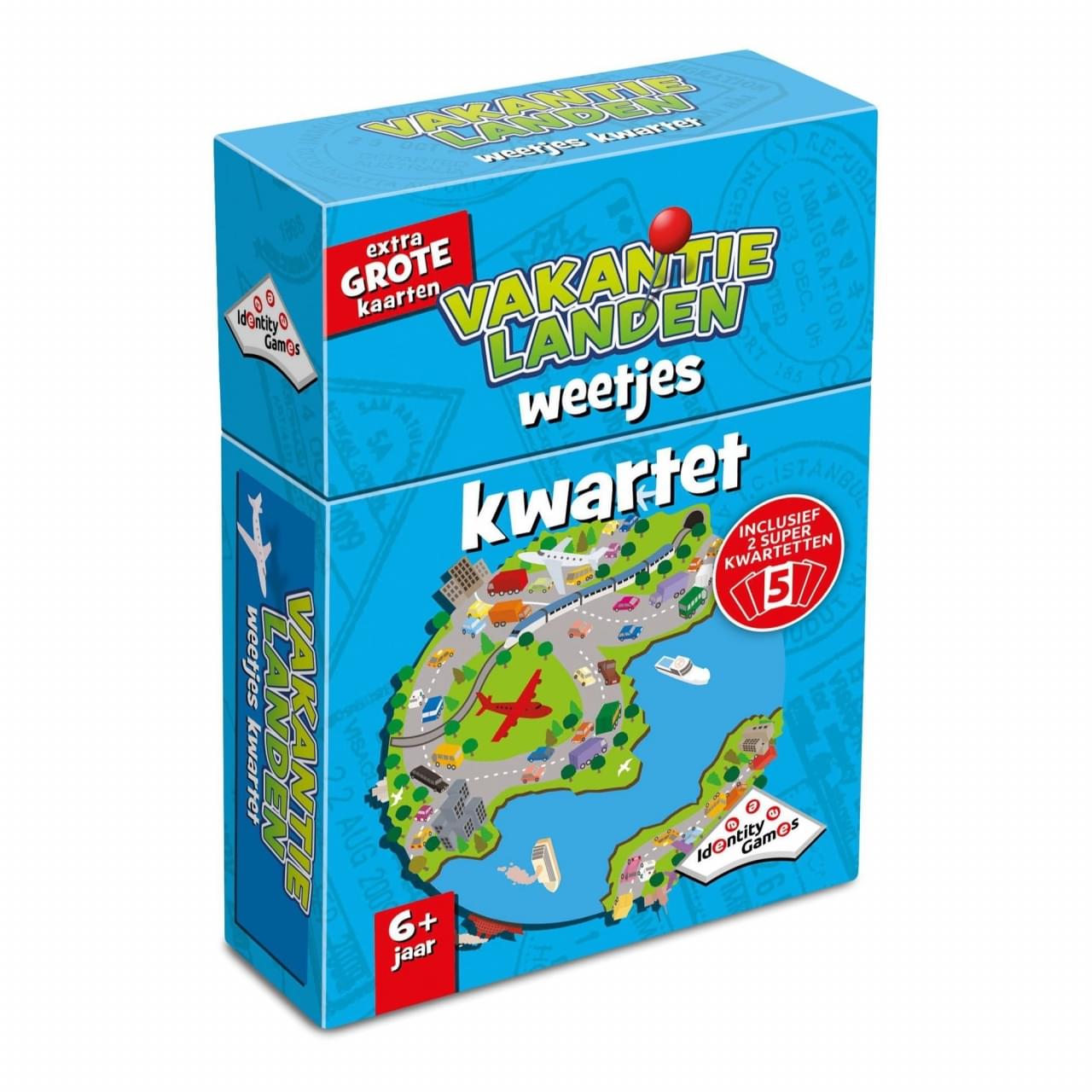 999 Games - Vakantie Landen Weetjes Kwartet