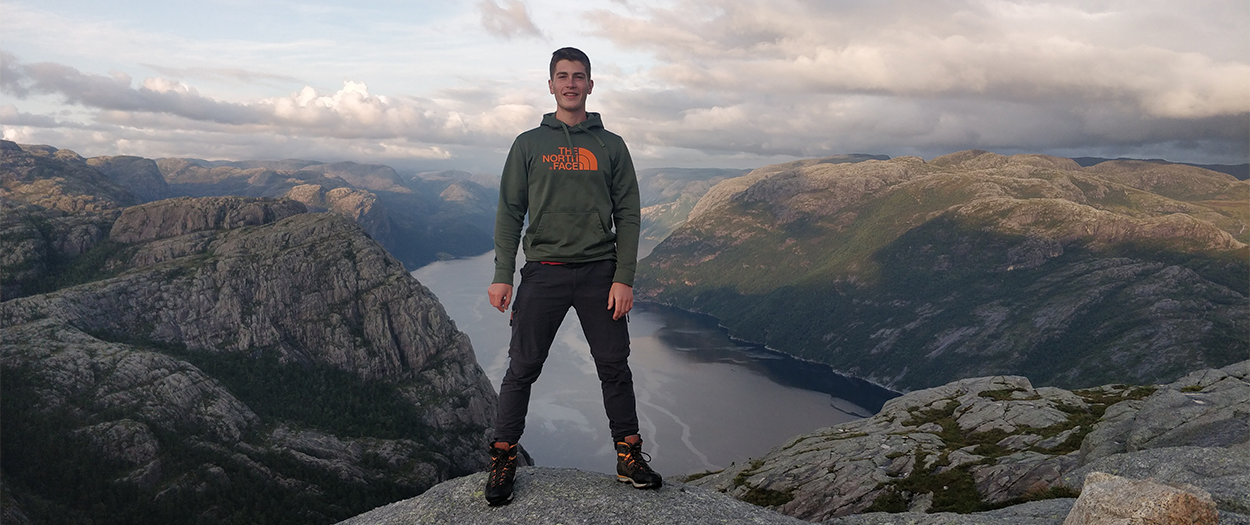 Daniël's reis naar Noorwegen