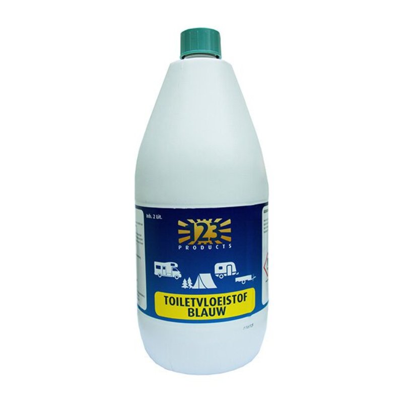123 - Toiletvloeistof Blauw 2 Liter