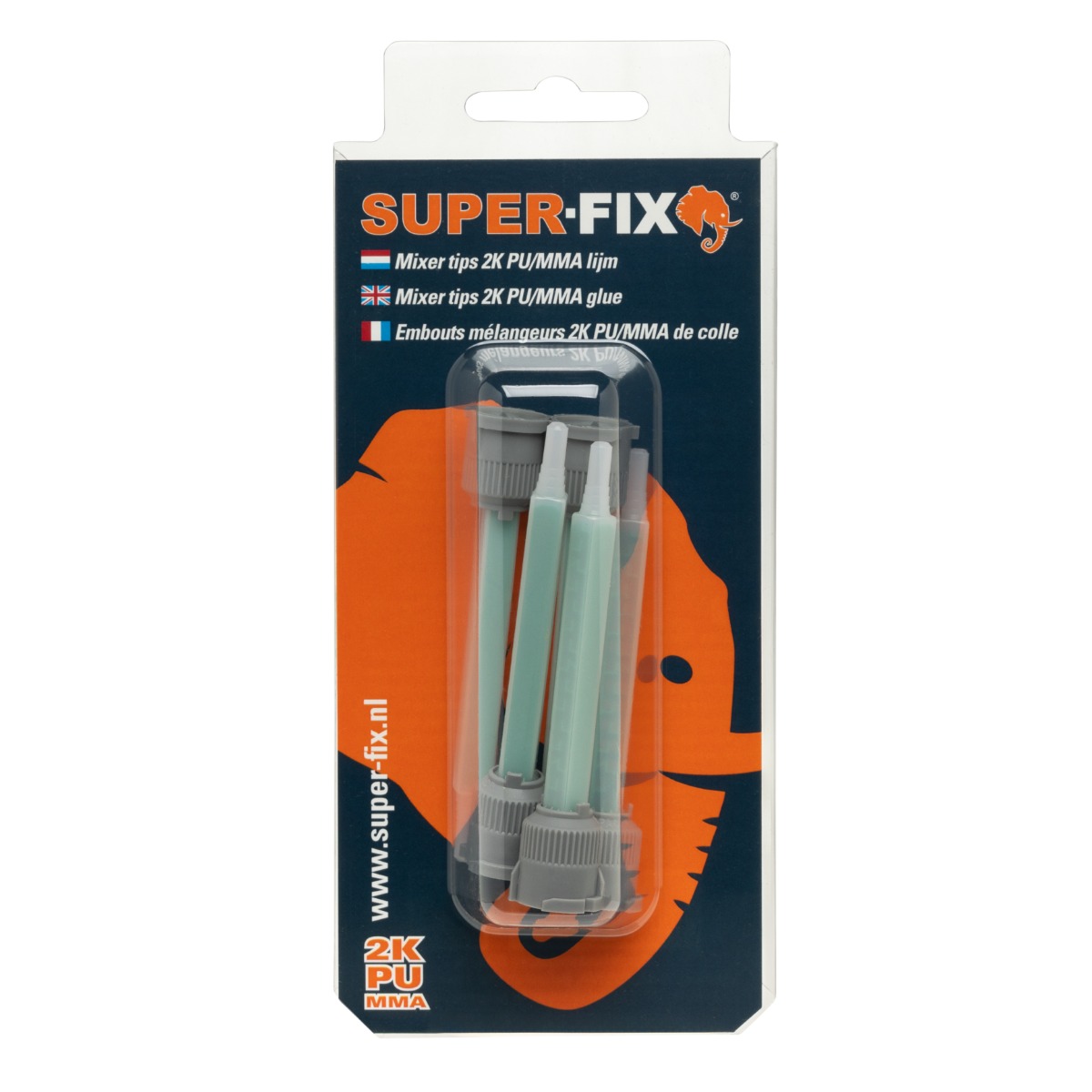 Super-fix - Mixer Tips 2K PU Lijm 5 Stuks