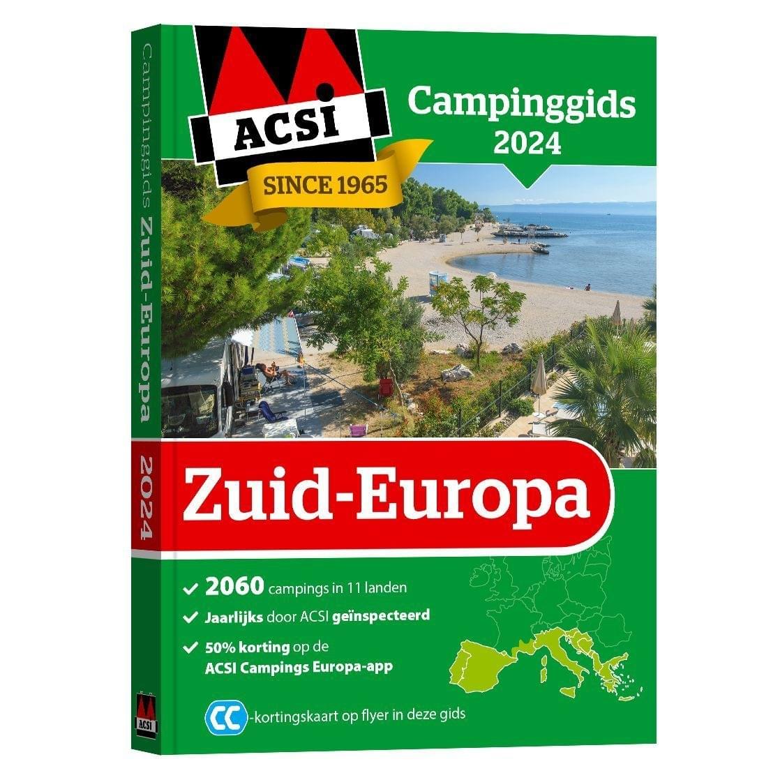 ACSI - Campinggids Zuid-Europa 2024