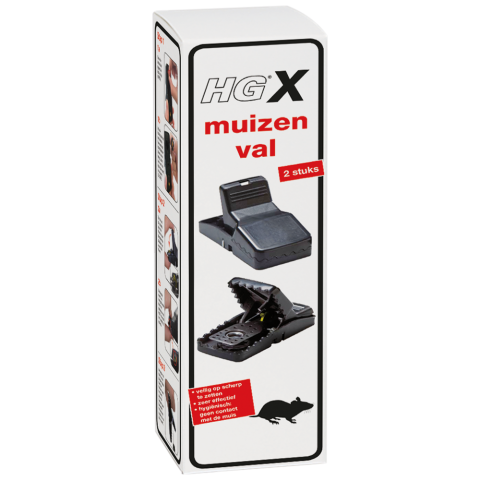 HG - muizenval 2 stuks