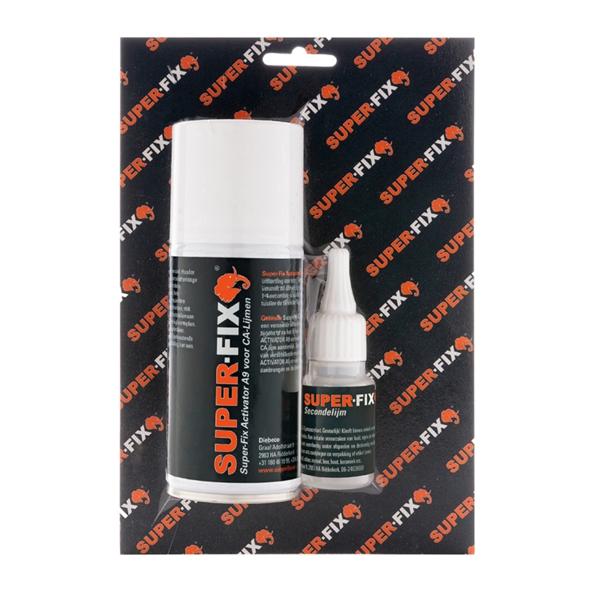 Super-fix - Activator A9 en Secondenlijm