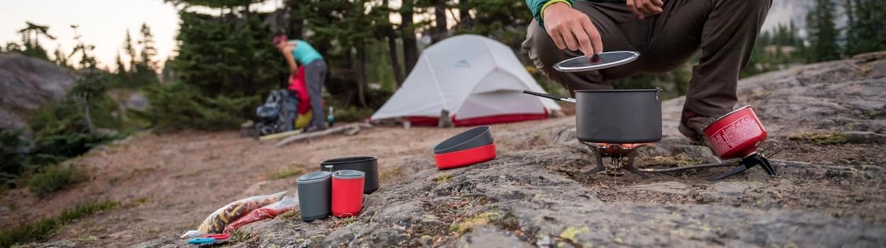De juiste brander voor backpacken en trekking 