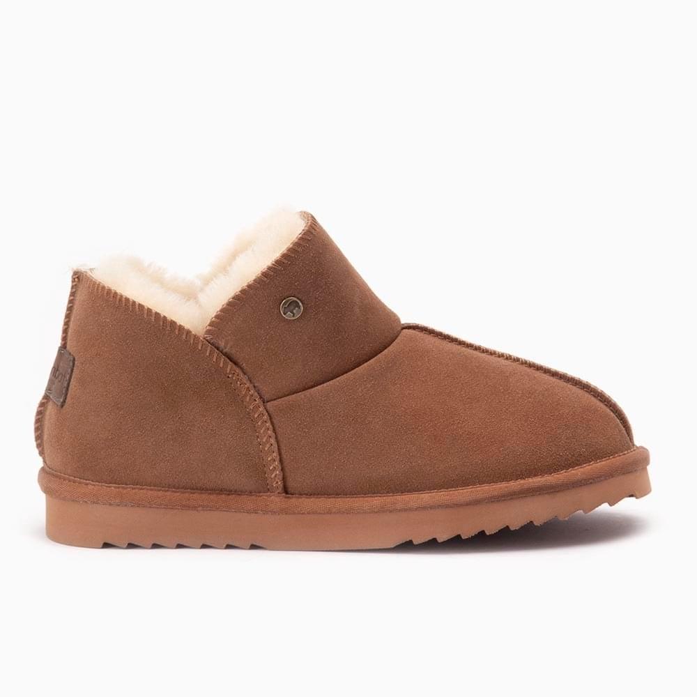 Warmbat - Willow Su?de Pantoffels Dames Warmbat - Willow Su?de Pantoffels Dames