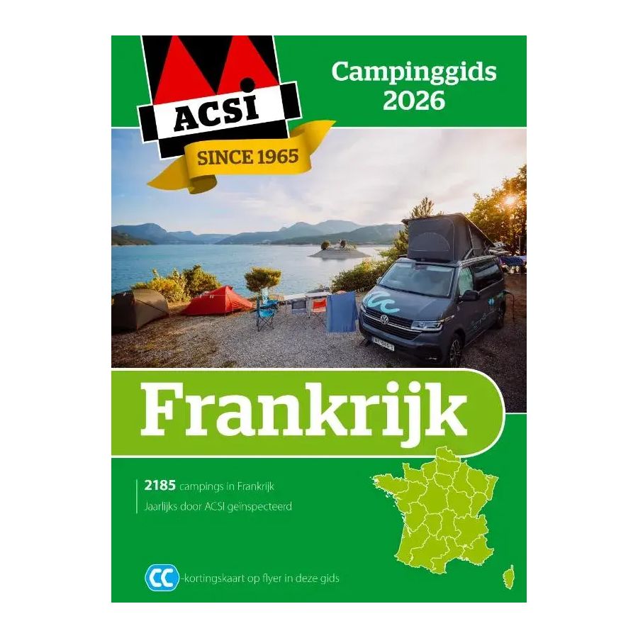ACSI - Campinggids Frankrijk 2026