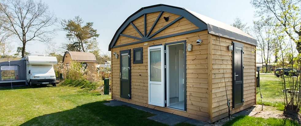 Campings met privé sanitair