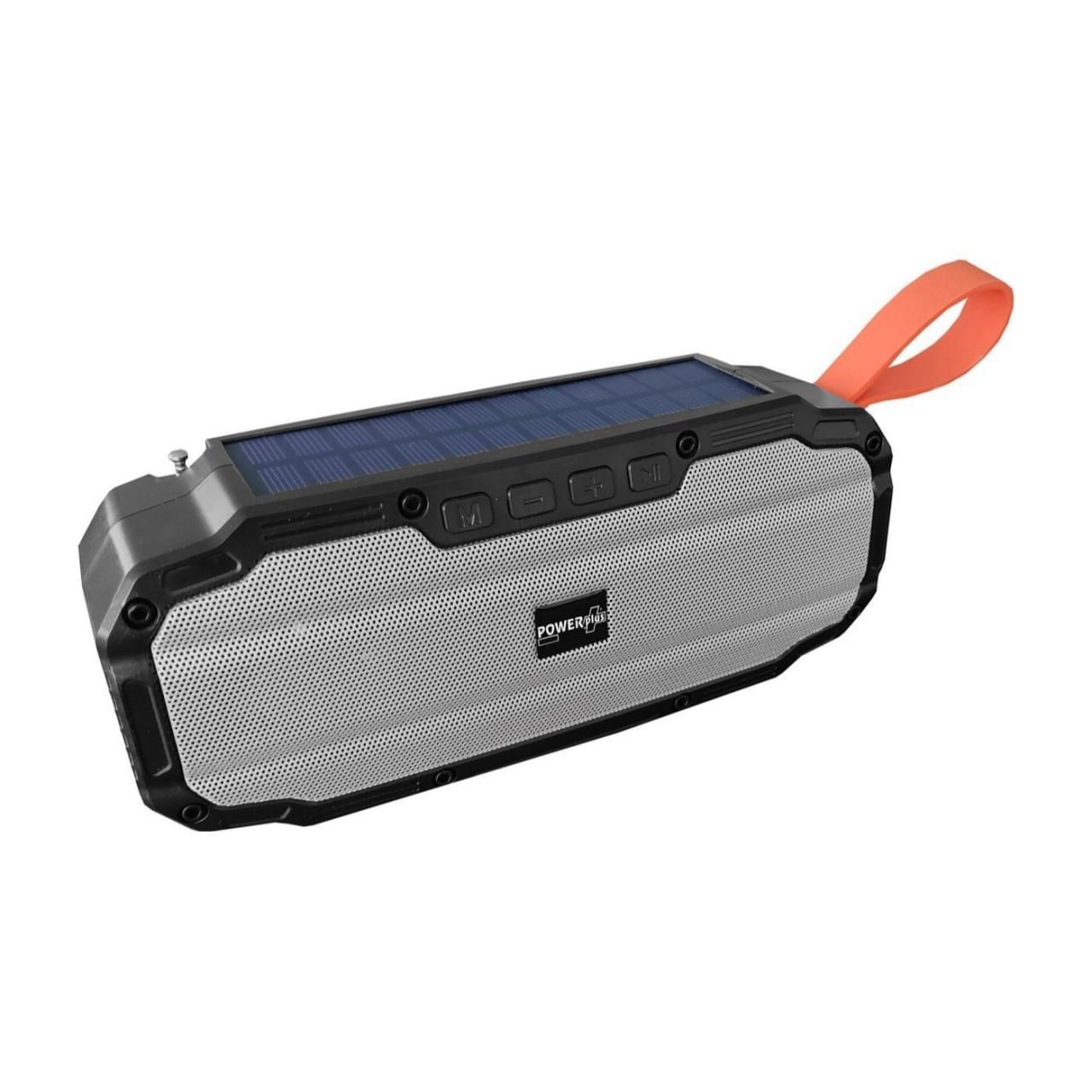 Powerplus - Buffalo Bluetooth Speaker + FM Radio Solar en USB Oplaadbaar