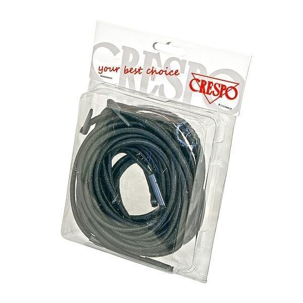 Crespo - Elastiek Relaxstoel 2x kort - 2x lang - Zwart