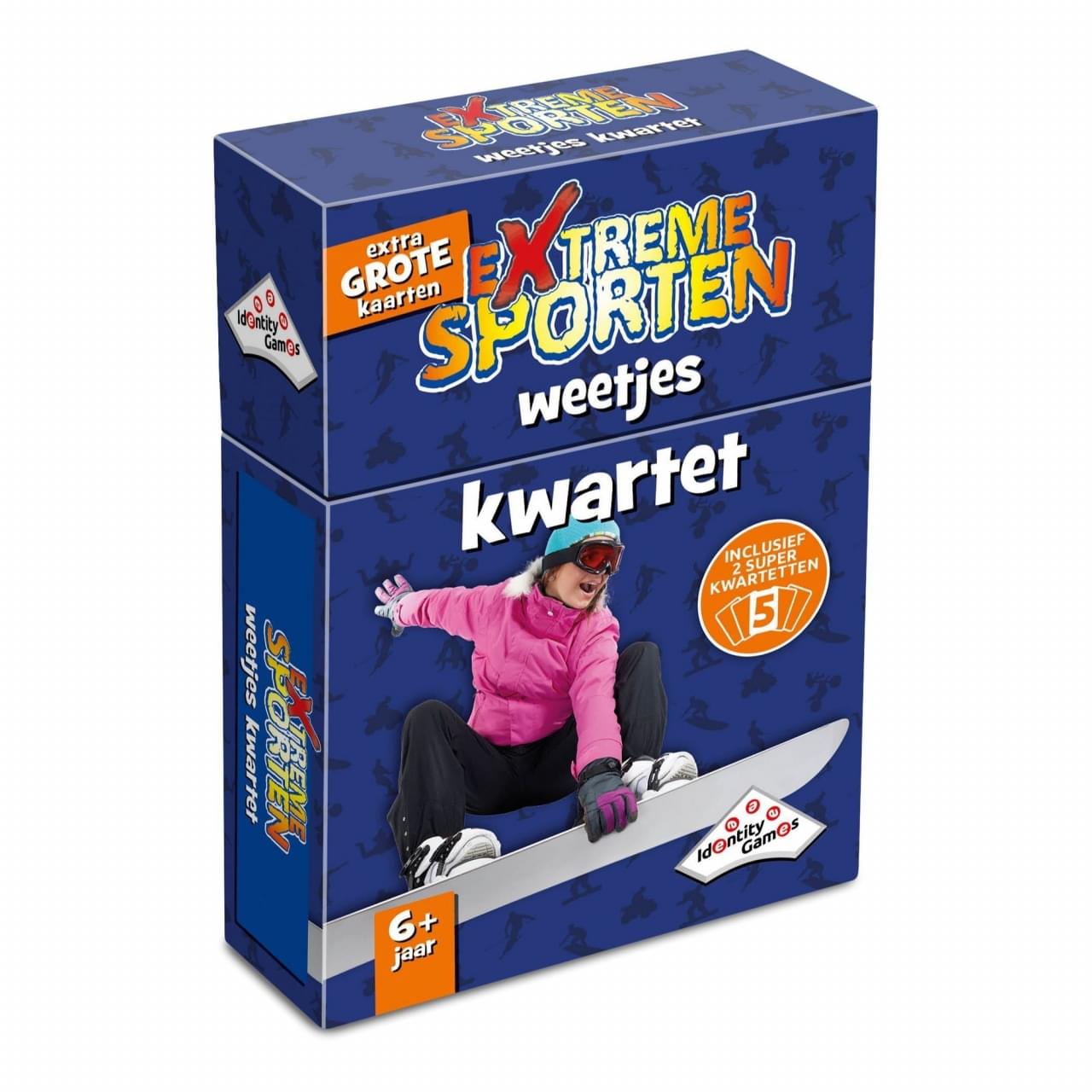 999 Games - Extreme Sporten Weetjes Kwartet